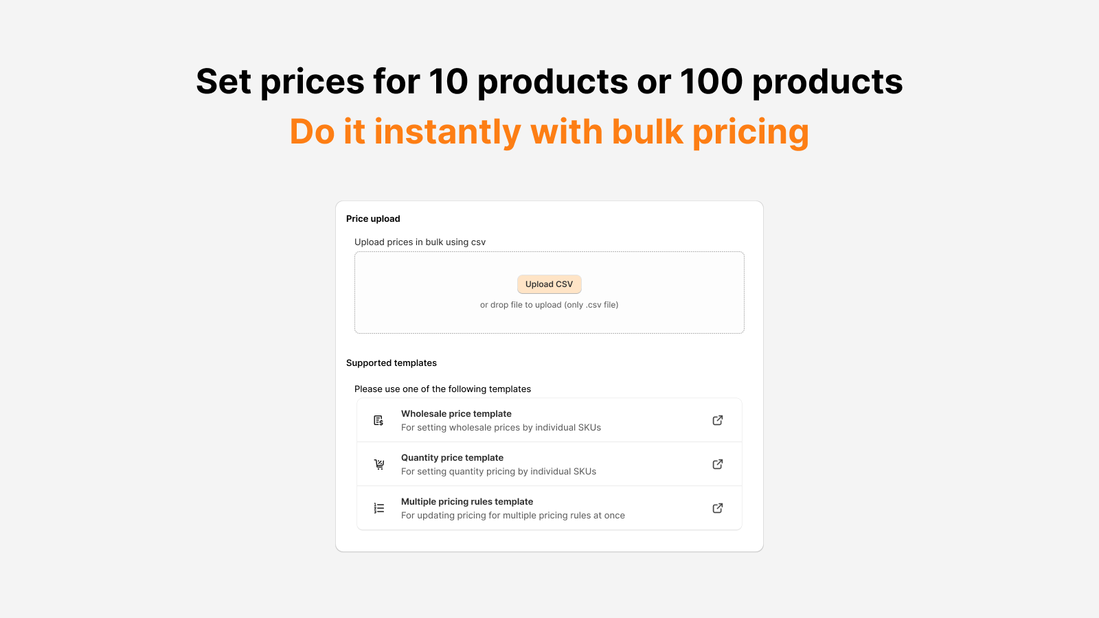 Most flexible B2B wholesale pricing options