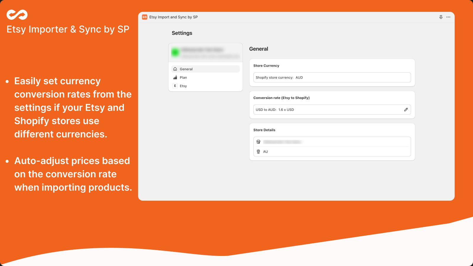 Easily manage price adjustment by setting currency conversion