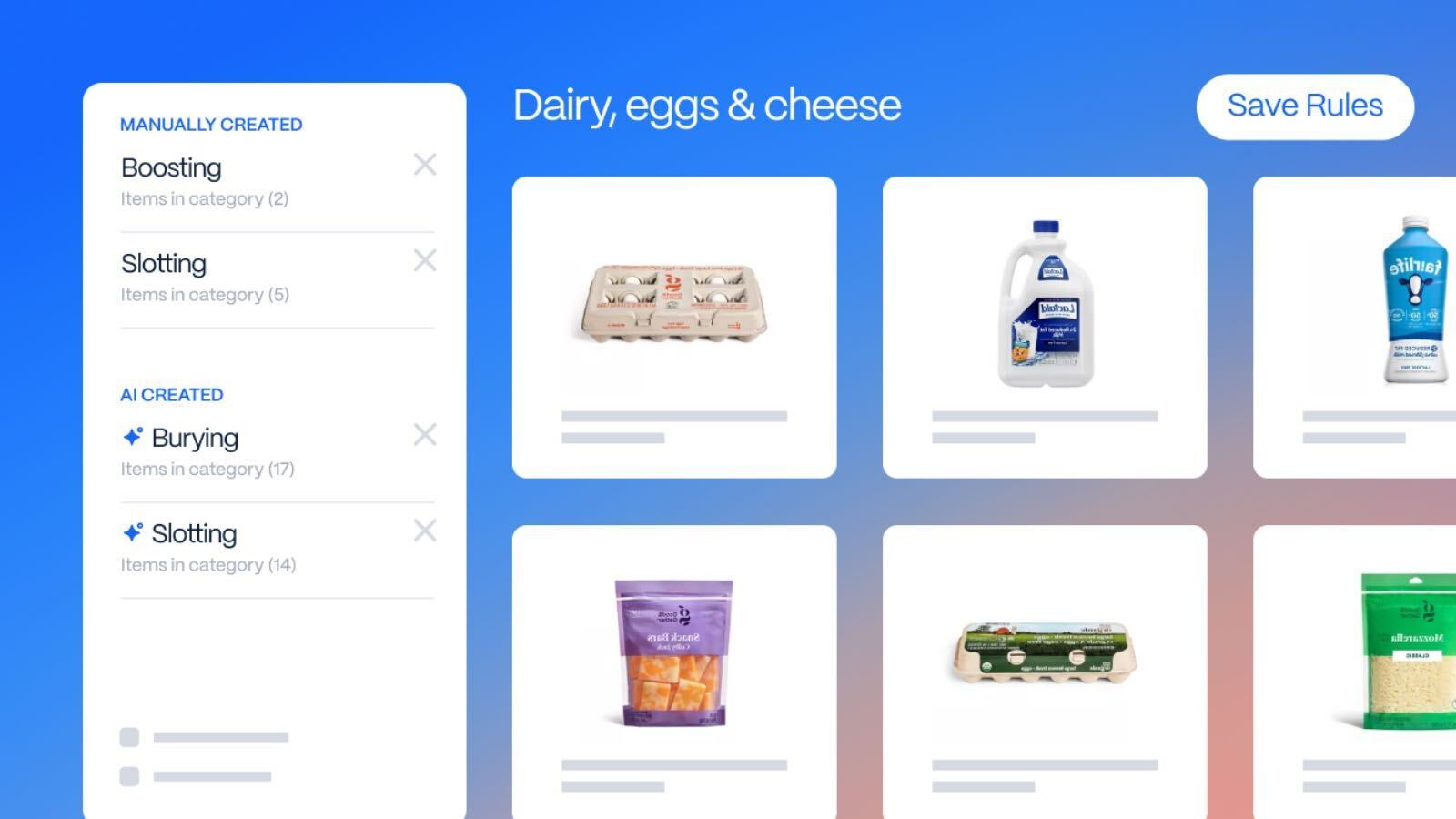 AI powered searchandising