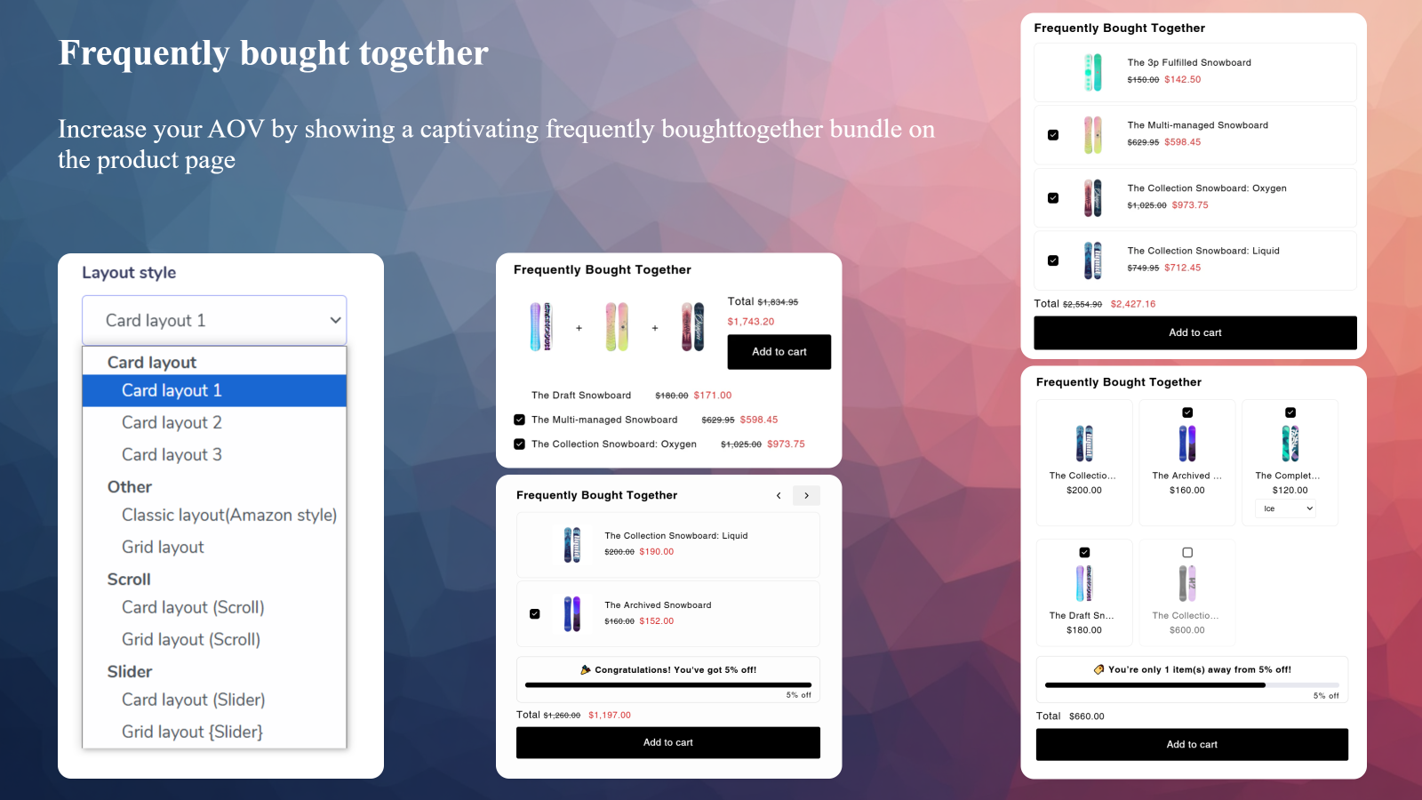 Frequently bought together