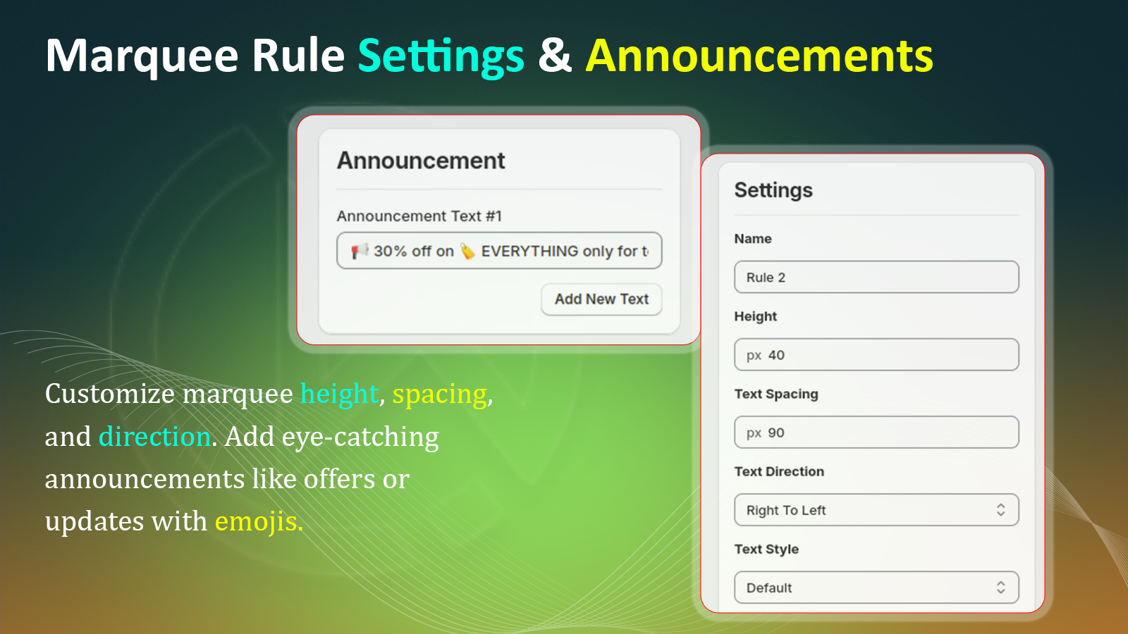 WBL - Magical Marquee