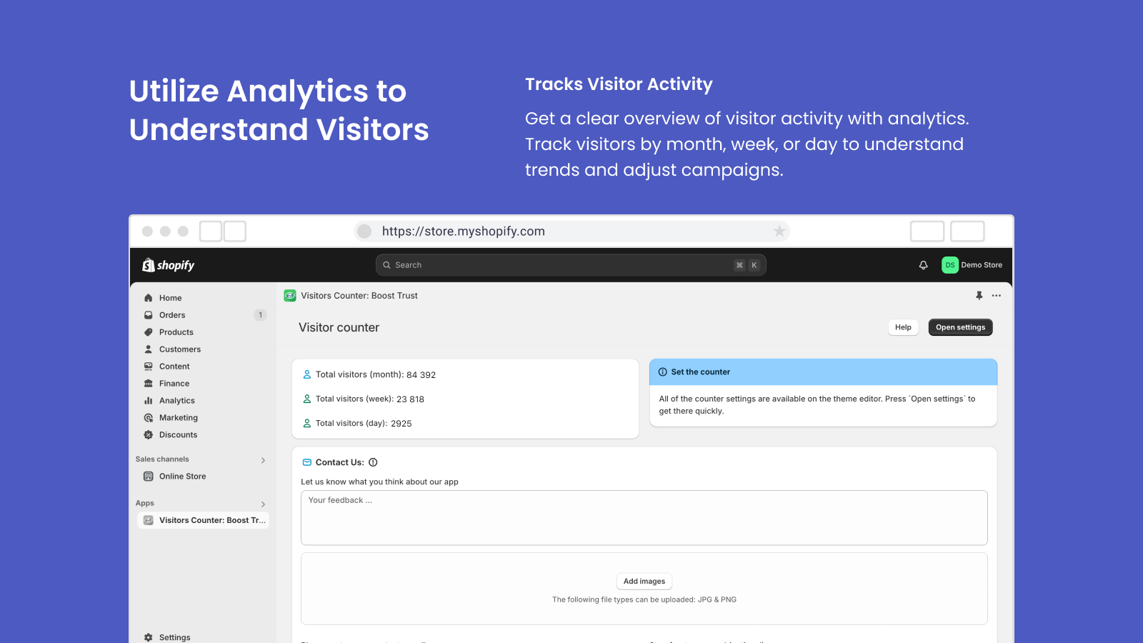Utilize Analytics to Understand Visitors