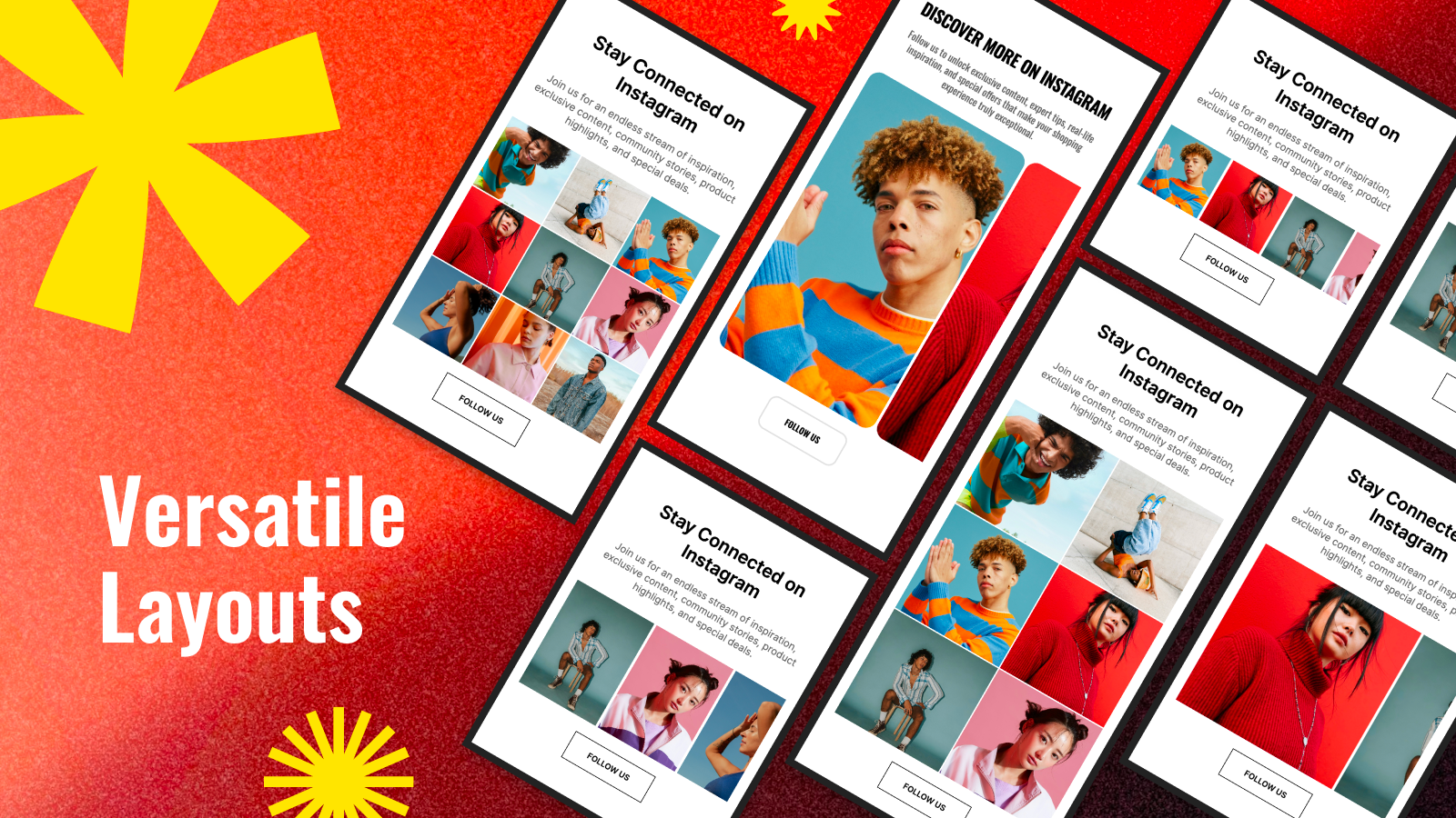 Versatile layouts