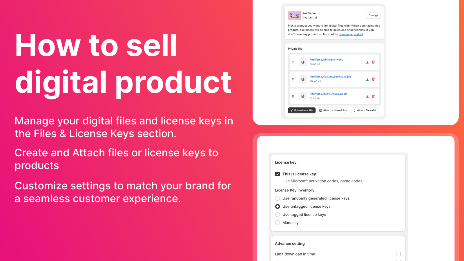 How to sell digital products