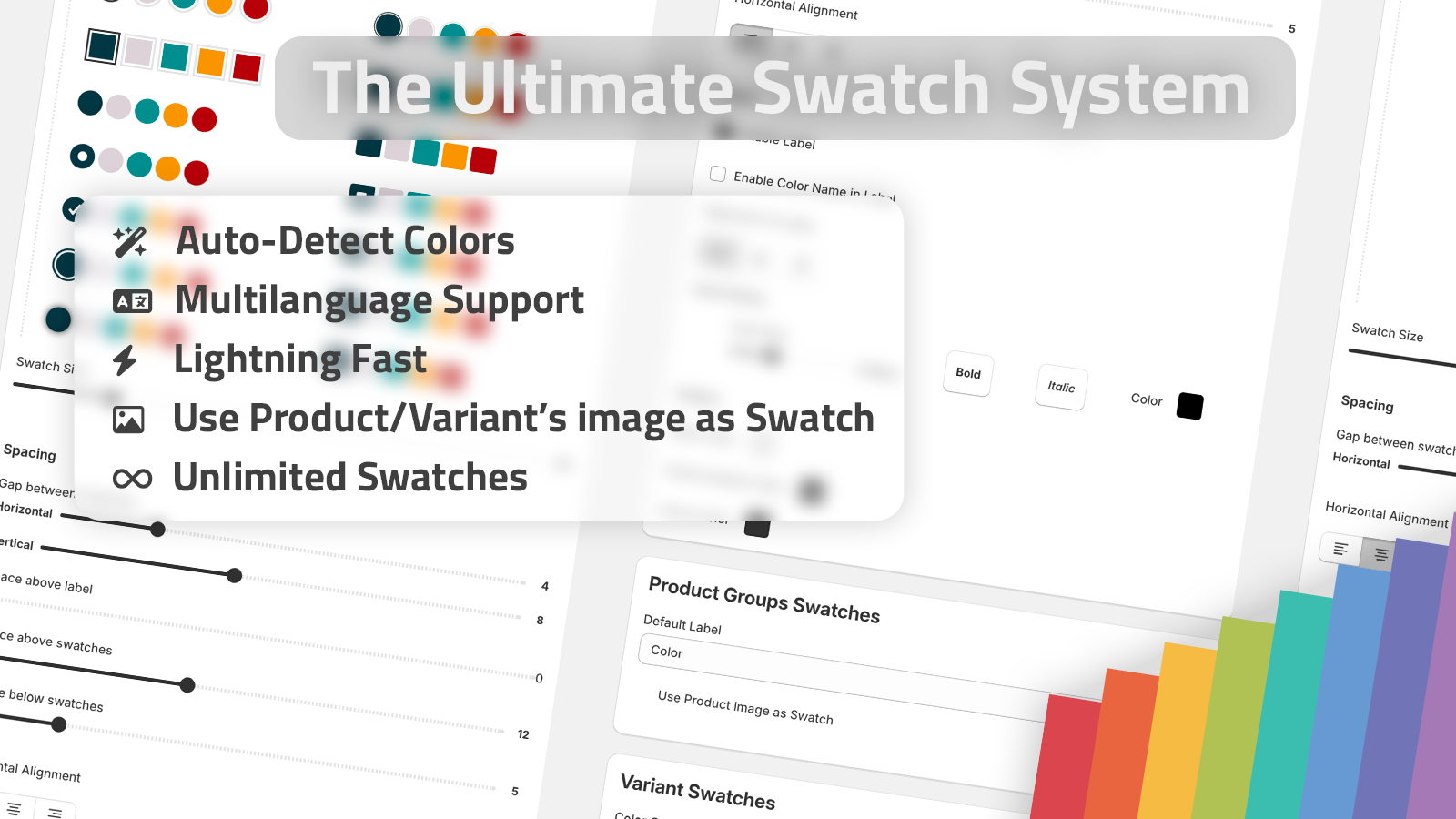 Ultimate Swatch App for Shopify
