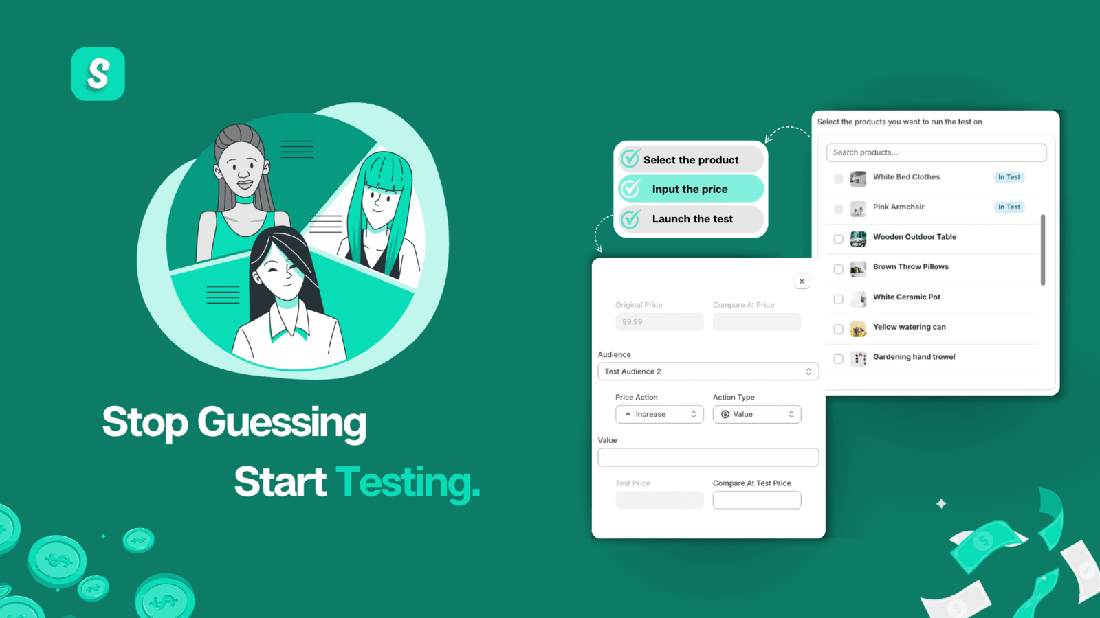 User friendly UI with no code  