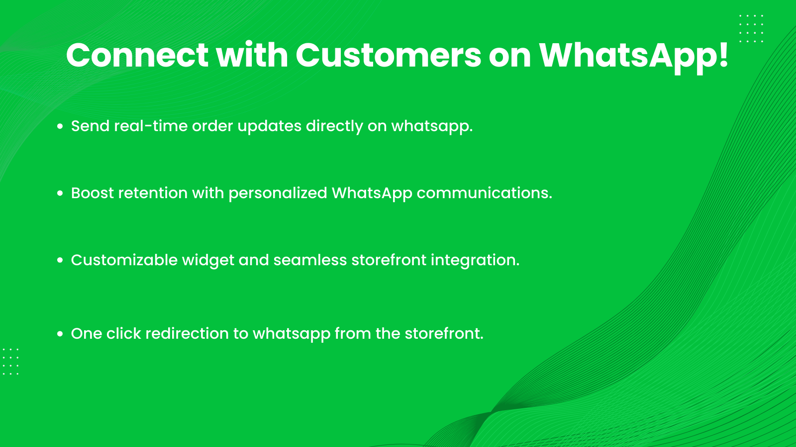 benefits of using whatsapp marketing.