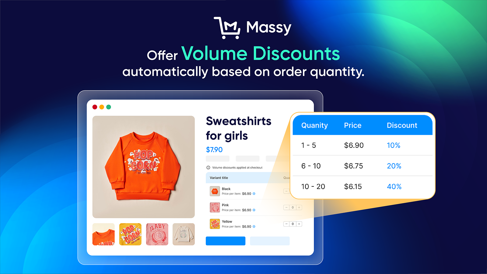 volume discount