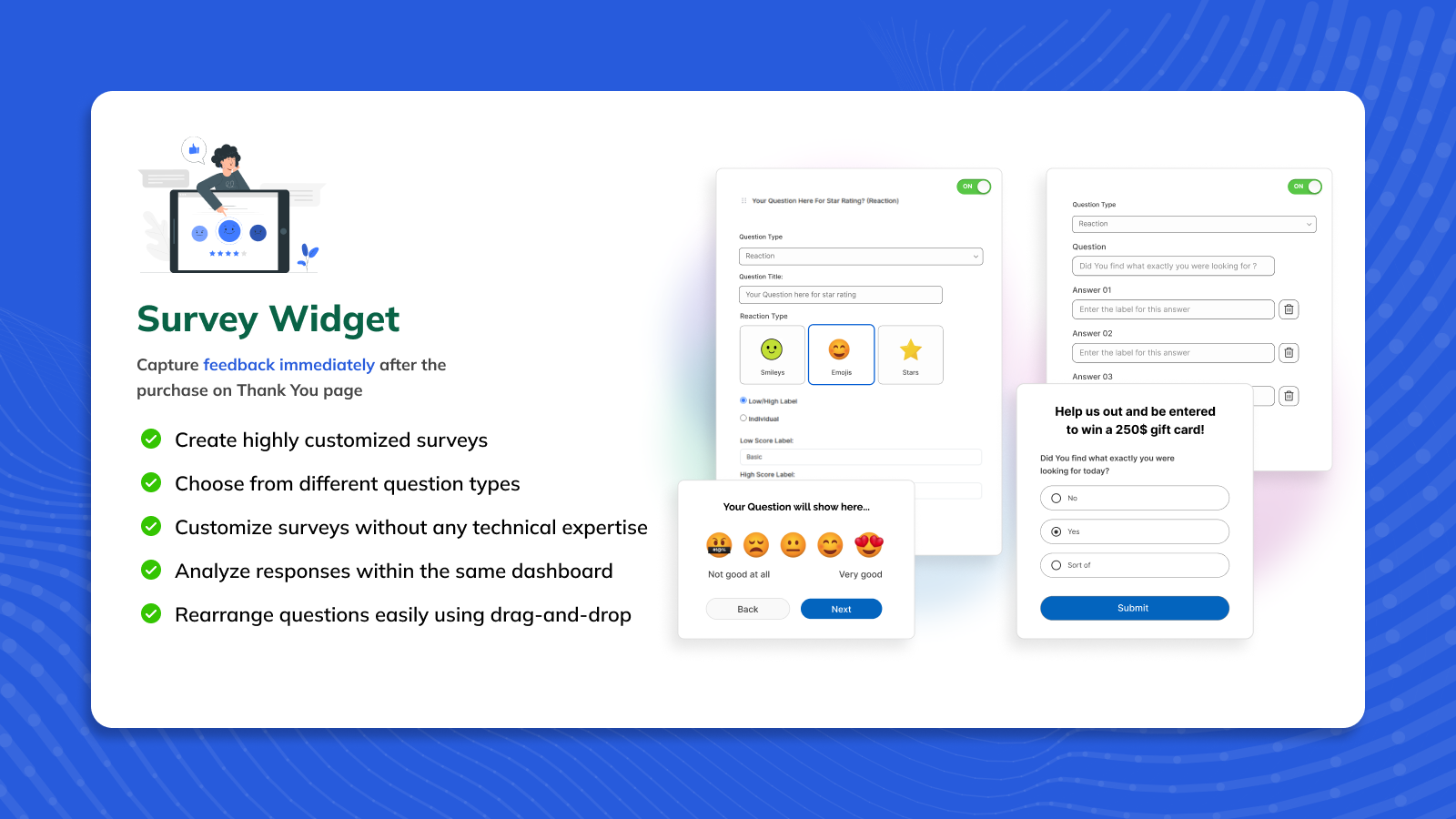 Thankify: Survey Widget
