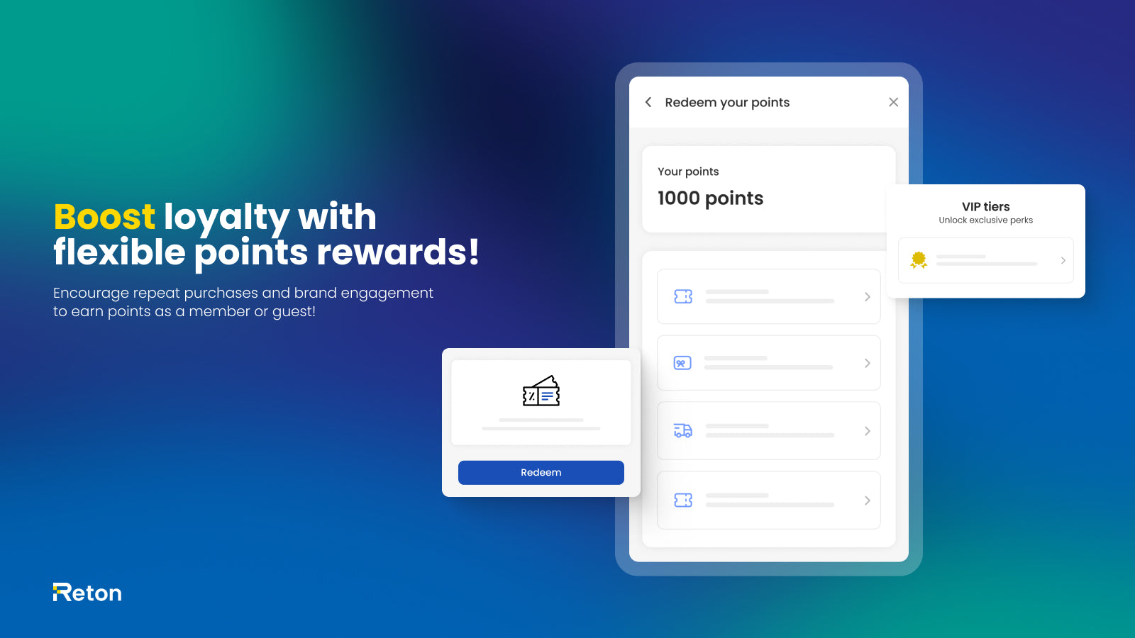 Boost loyalty with flexible points rewards!