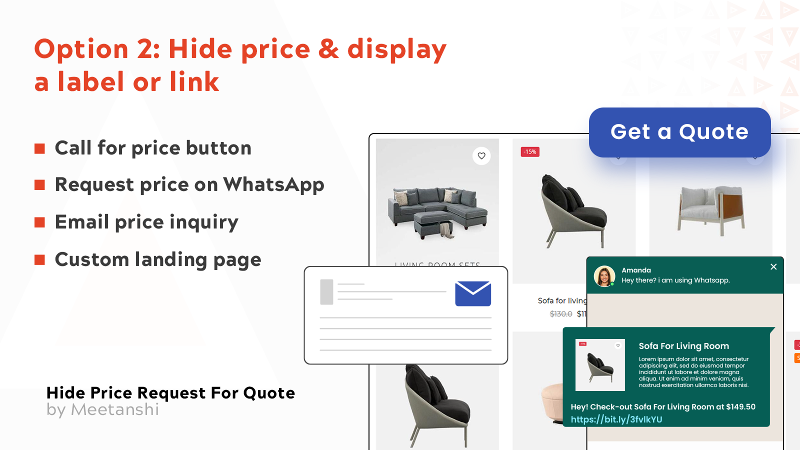 Meetanshi Request Quote & Hide Price Display Label OR Link