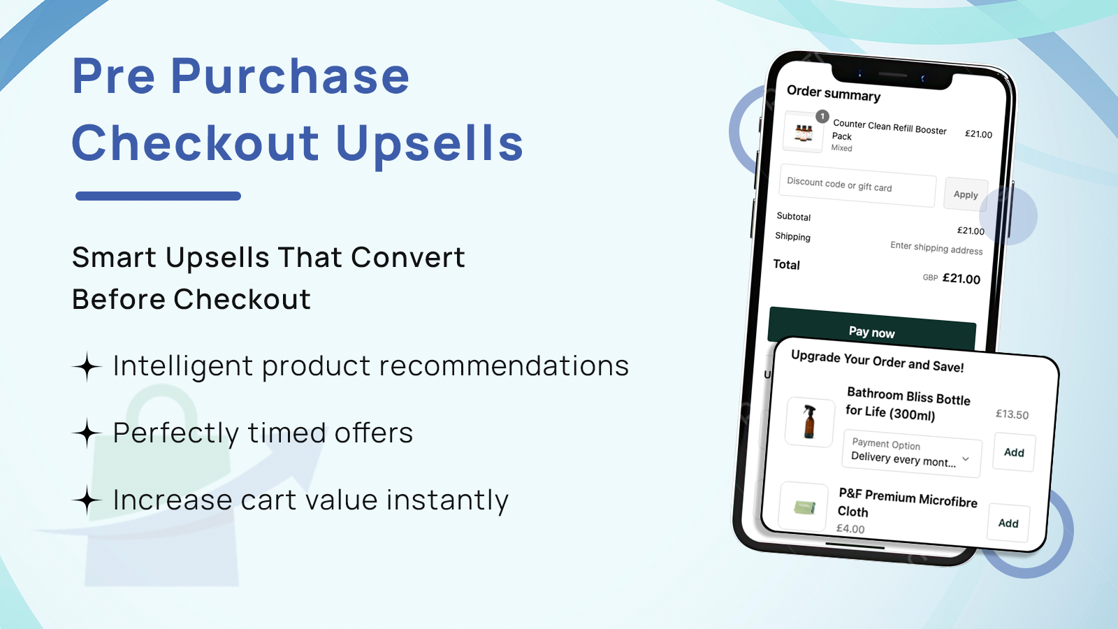 Pre Purchase Checkout Funnel