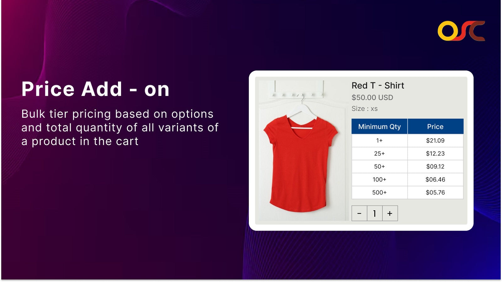 Custom Product option