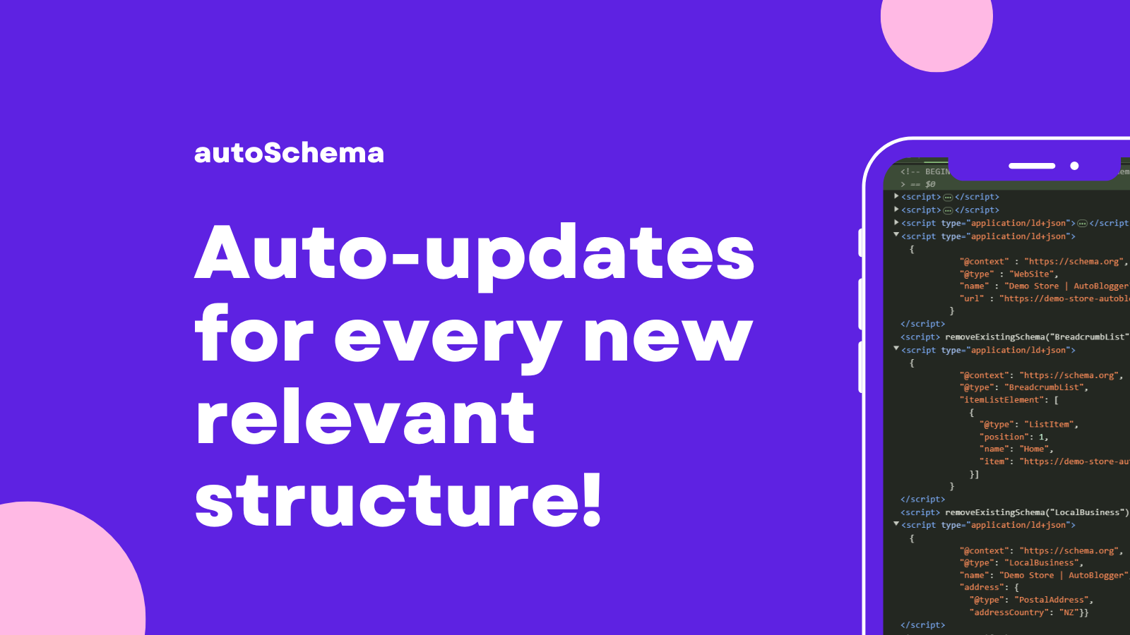 Fully automated updates.