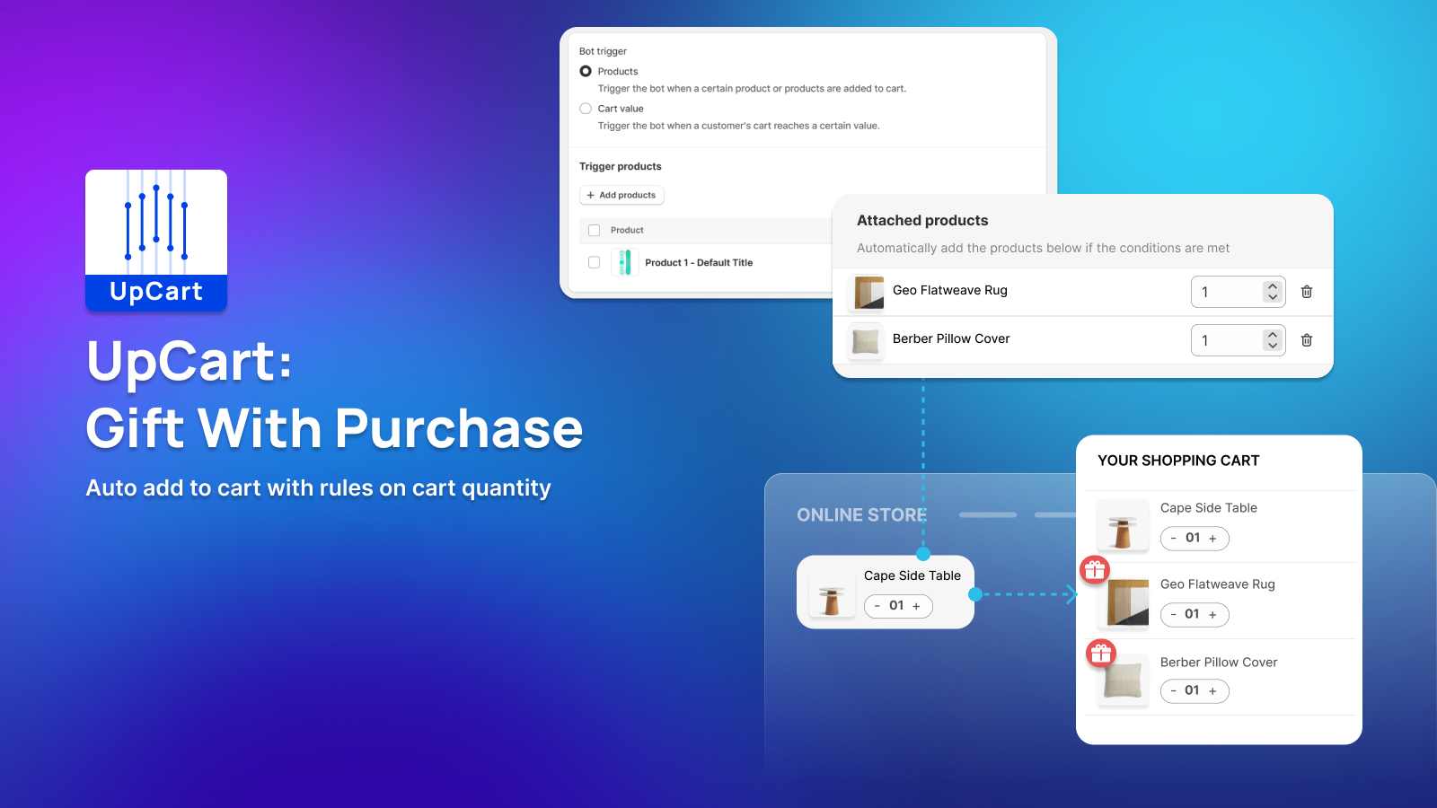 UpCart Gift With Purchase