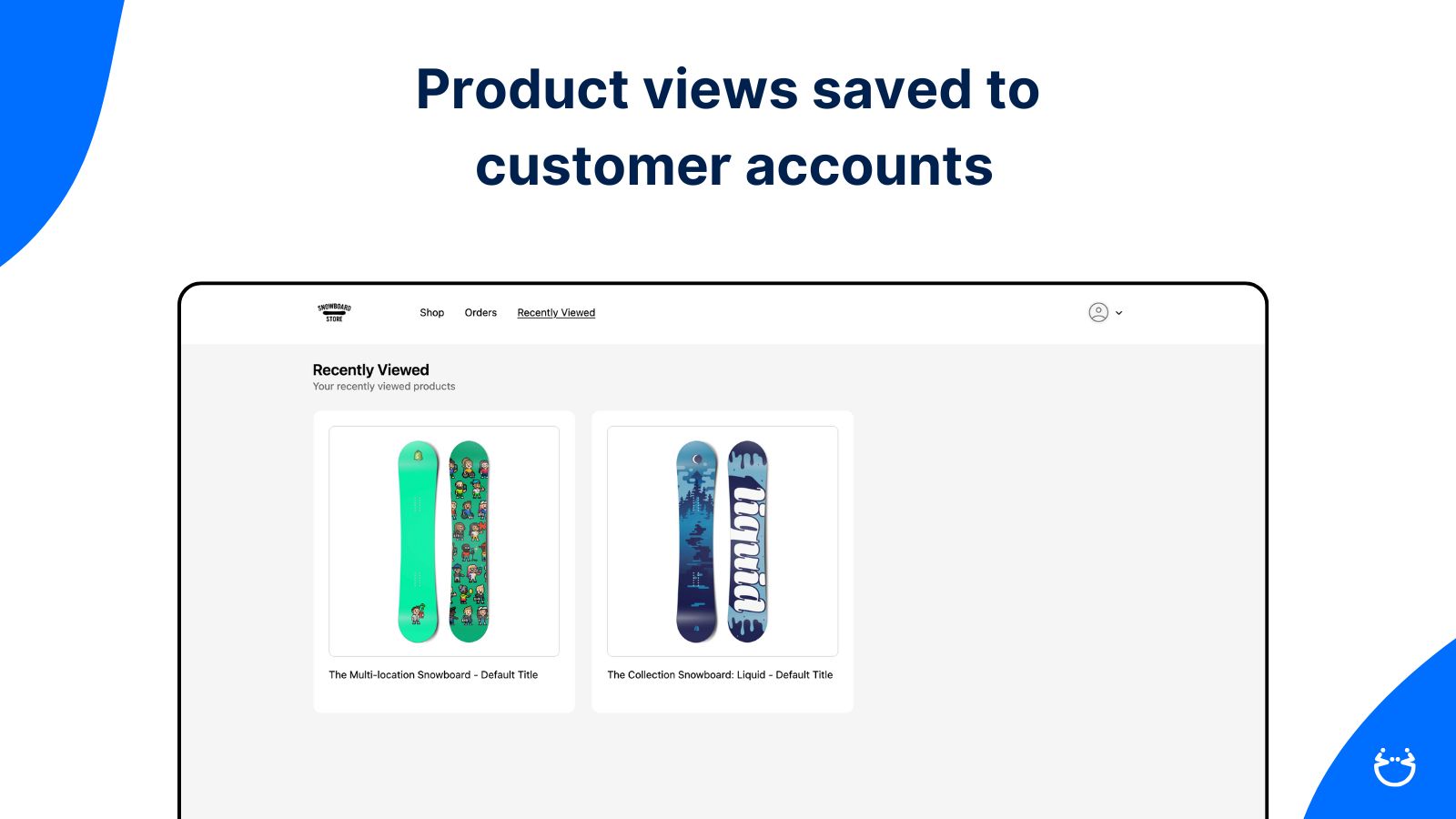 recently viewed products shopify app