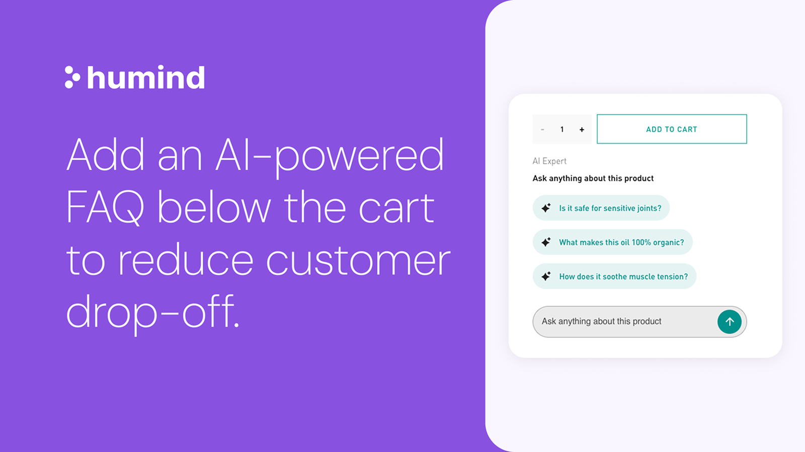 Predictive FAQ: Auto-predicted questions that drive conversions.