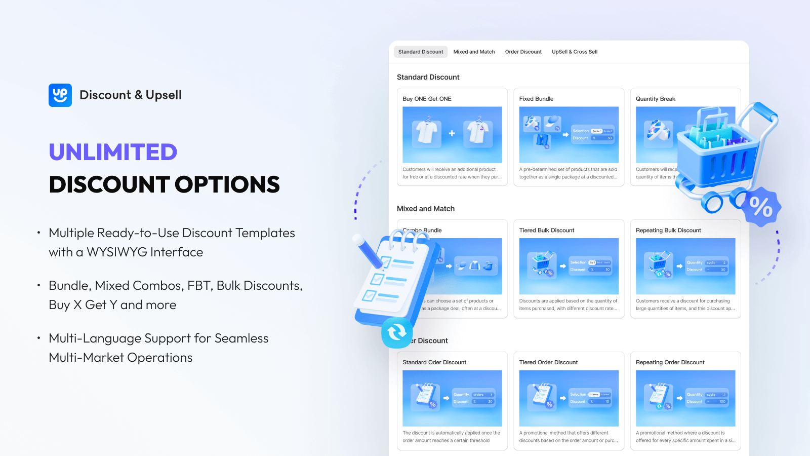 Unlimited Discount Options