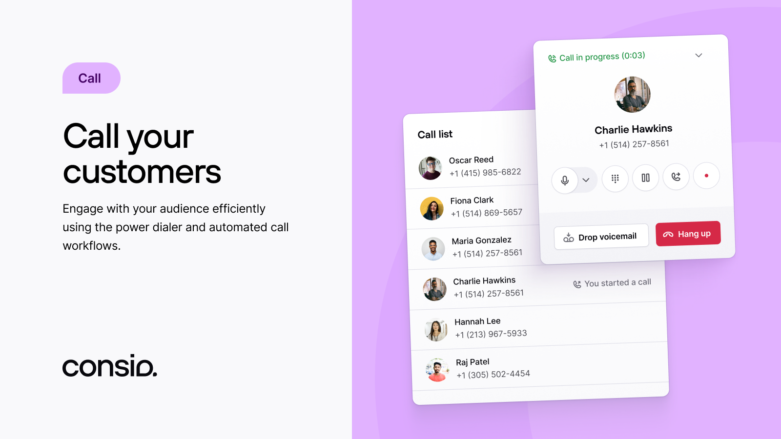 Phone Dialer Optimized for Commerce