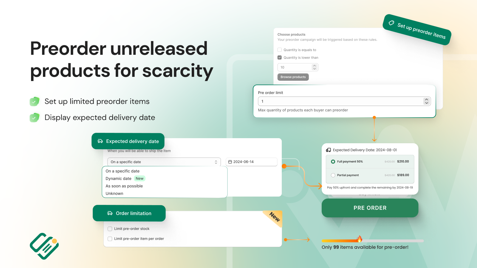 Shopify Preorder unreleased products for scarcity
