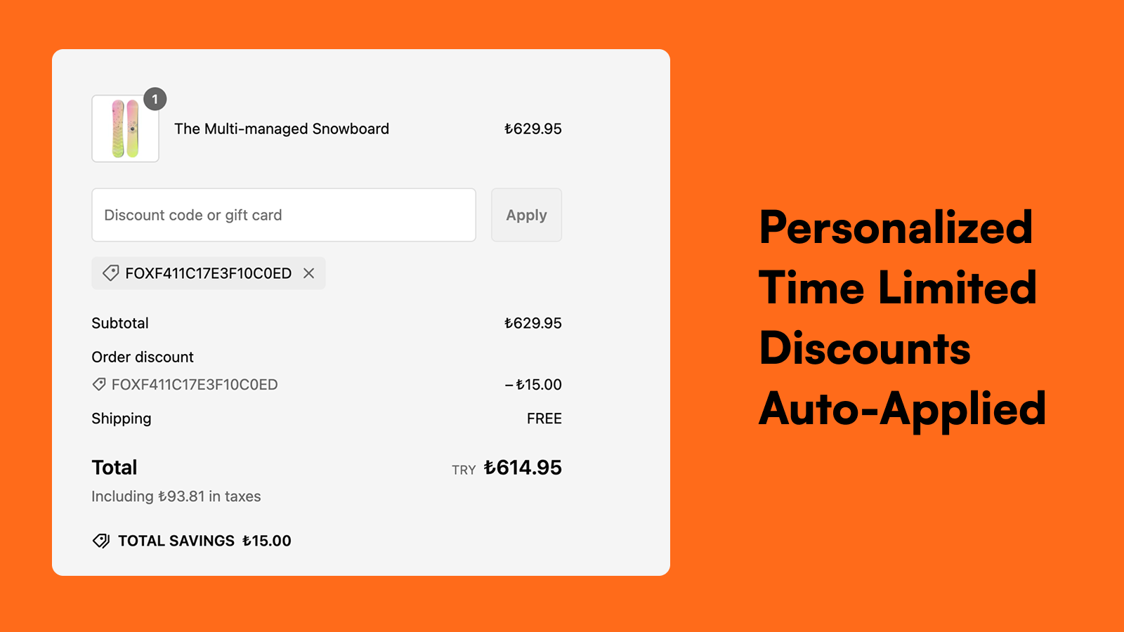 Personalized Countdown Timer for Tailored Discounts