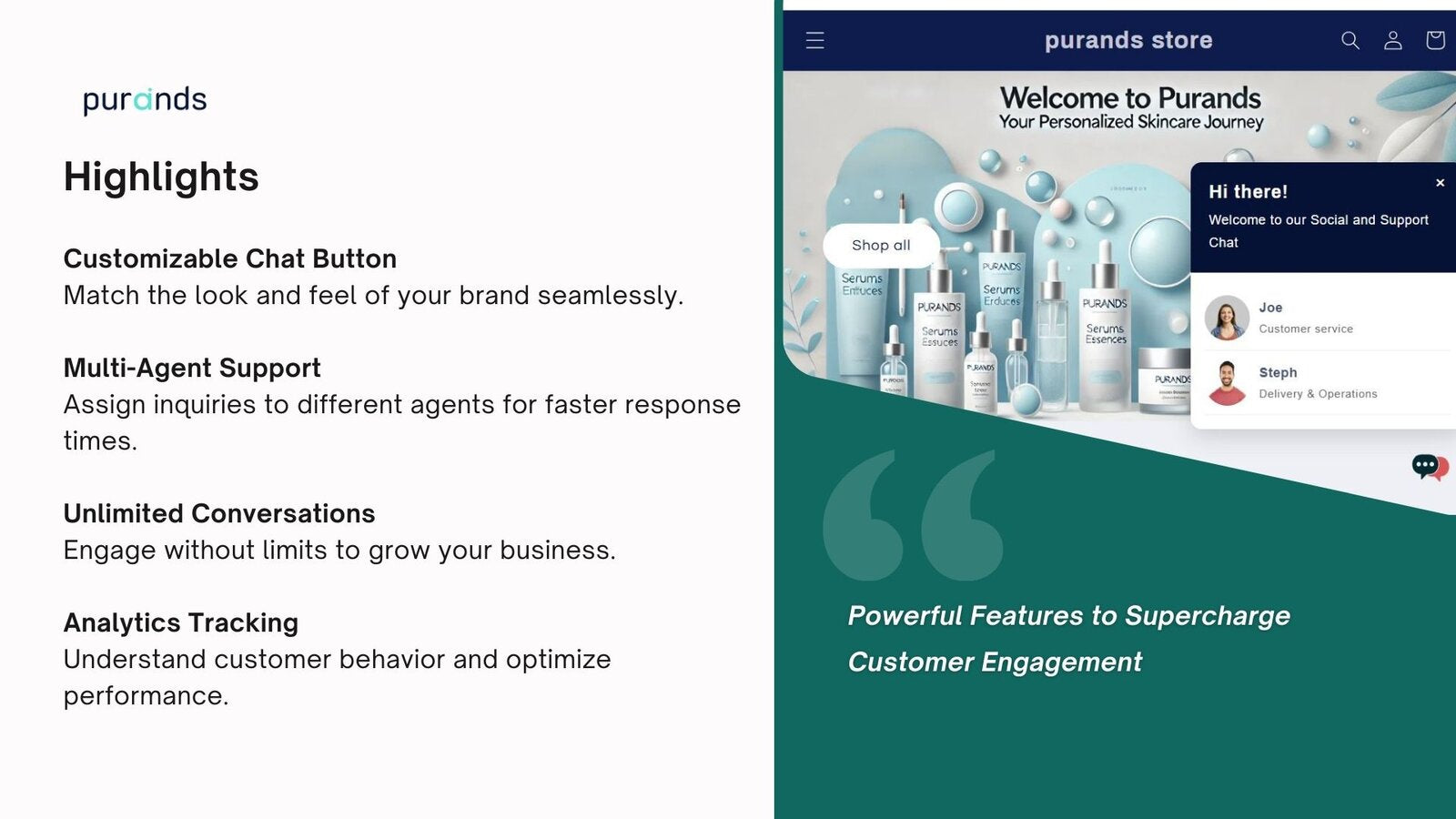 Powerful Features to Supercharge Customer Engagement