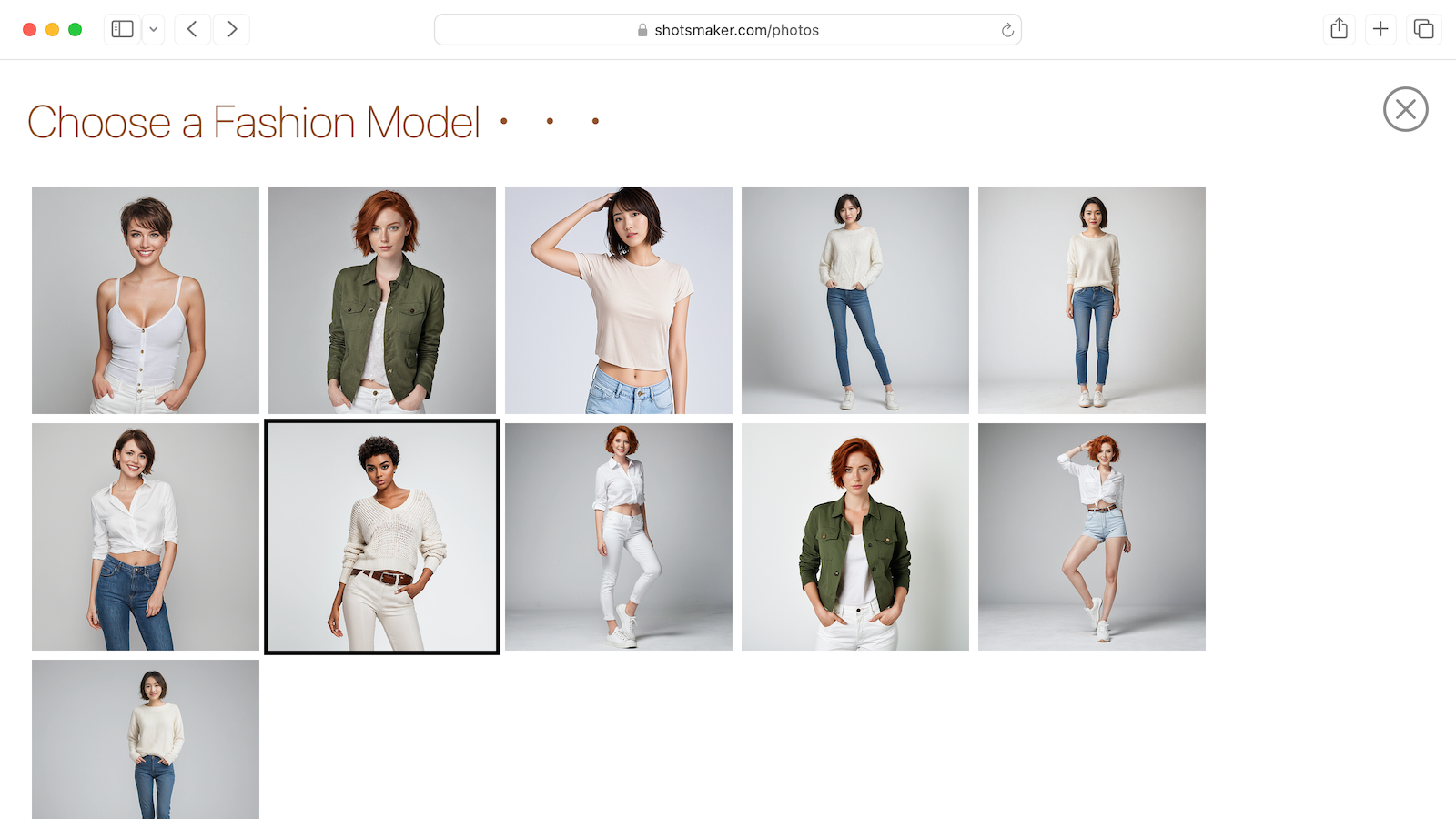Choose a model that matches your brand’s style
