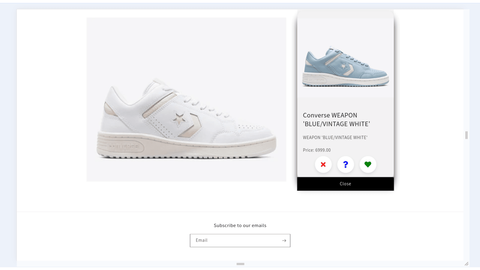 Click to see recommended items