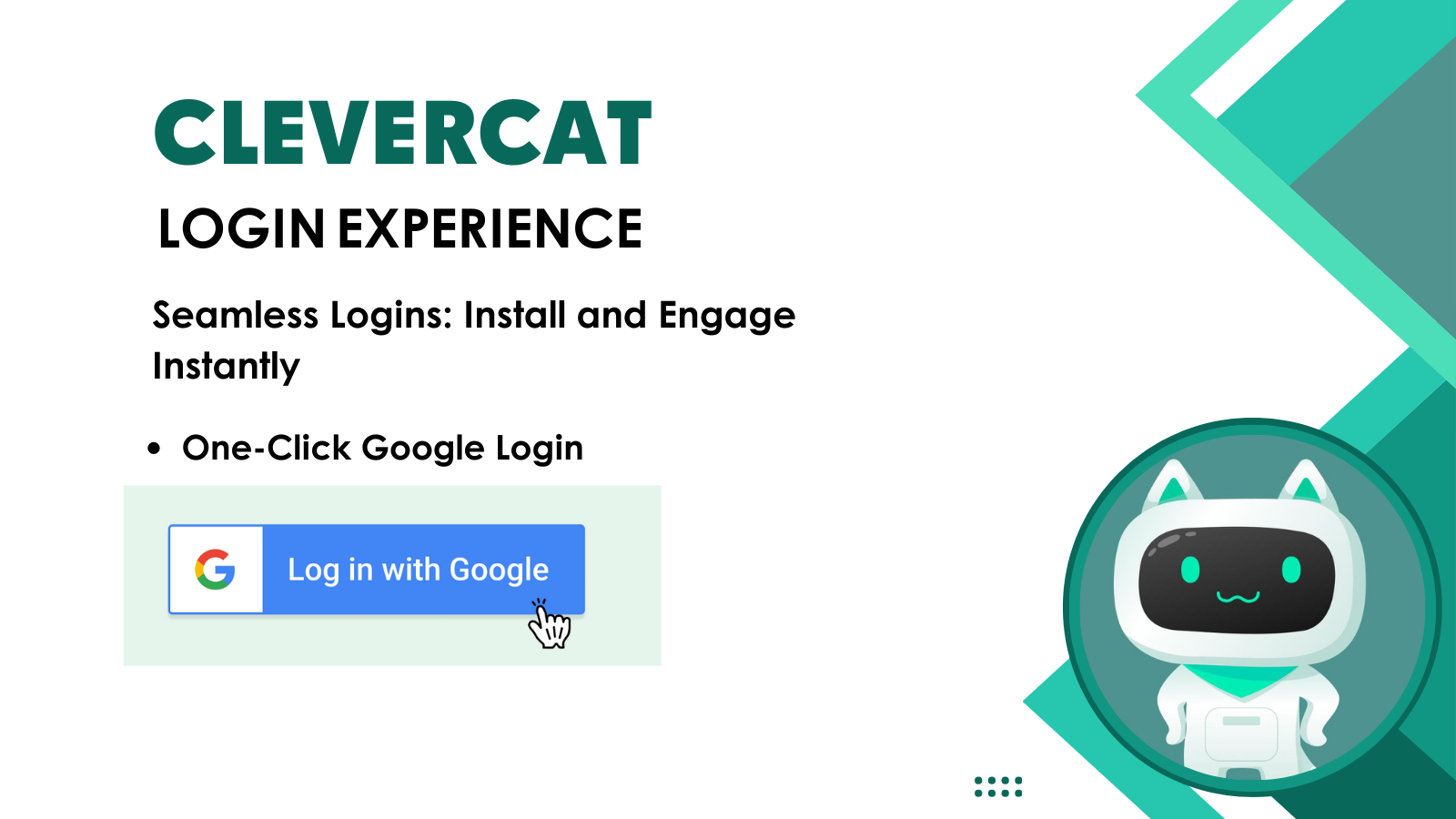 Single Click Google Login