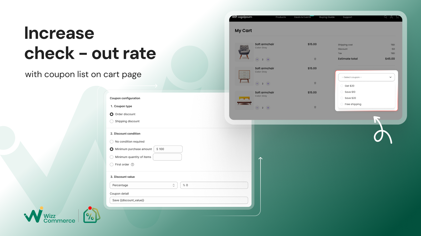 Cart Coupon, Cart Discounts