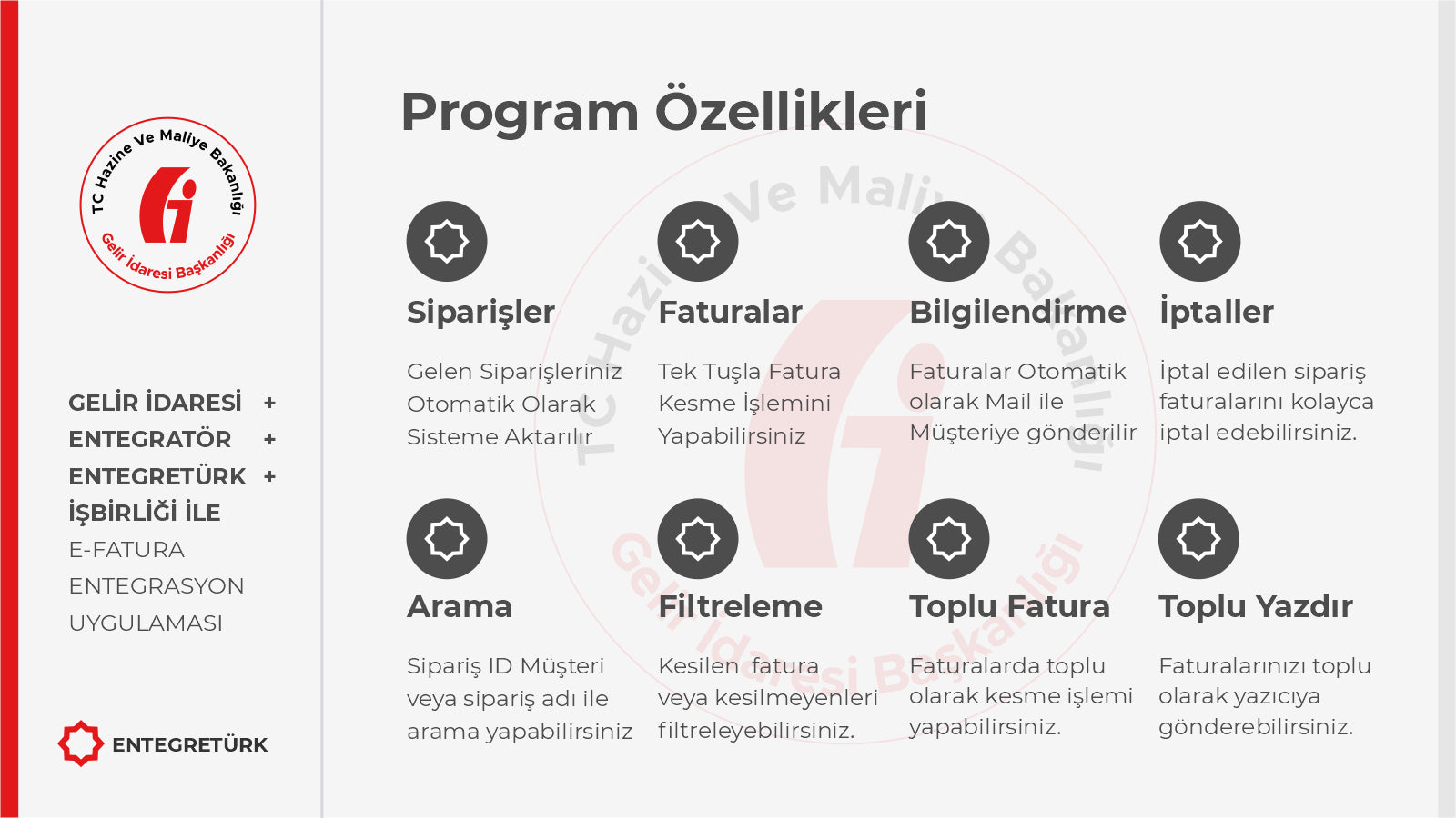 Uygulama Özellikleri