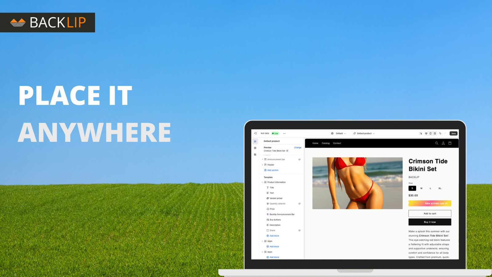 Scrolling Announcement Bar - Place it anywhere