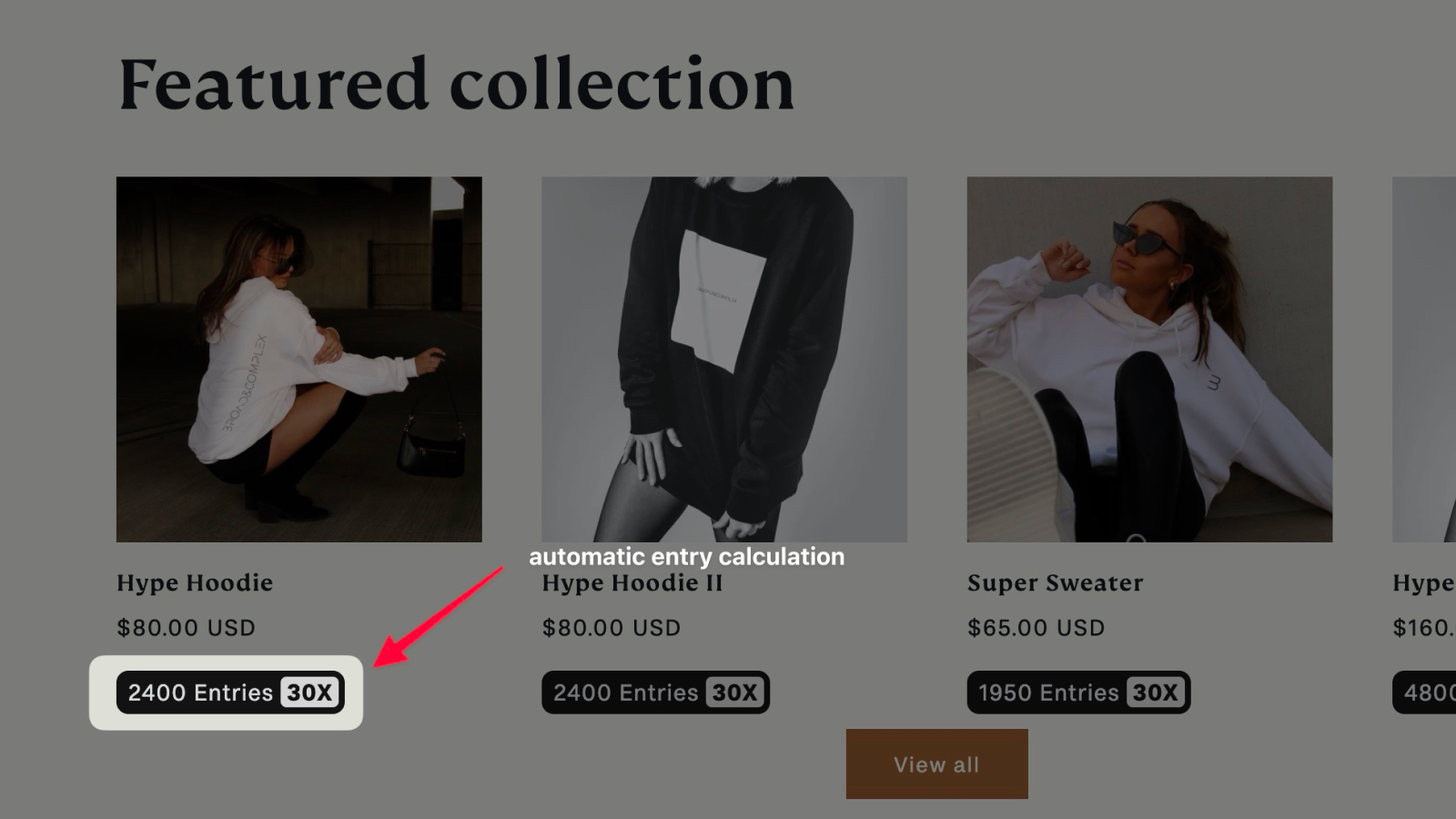 Display entries easily with our entries snippet
