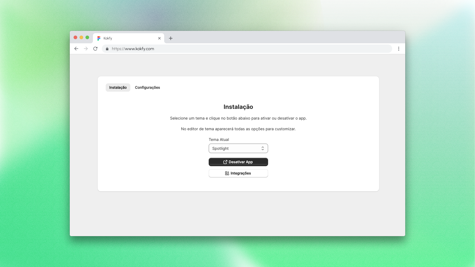instalação calculo frete no produto shopify