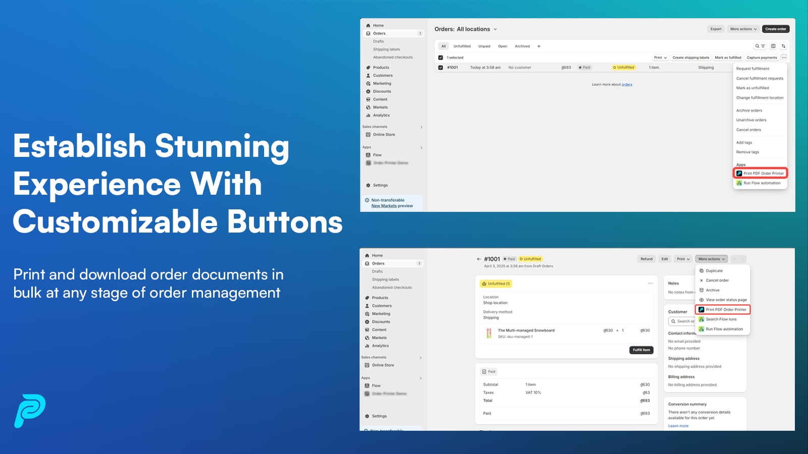Establish stunning experience with customizable buttons
