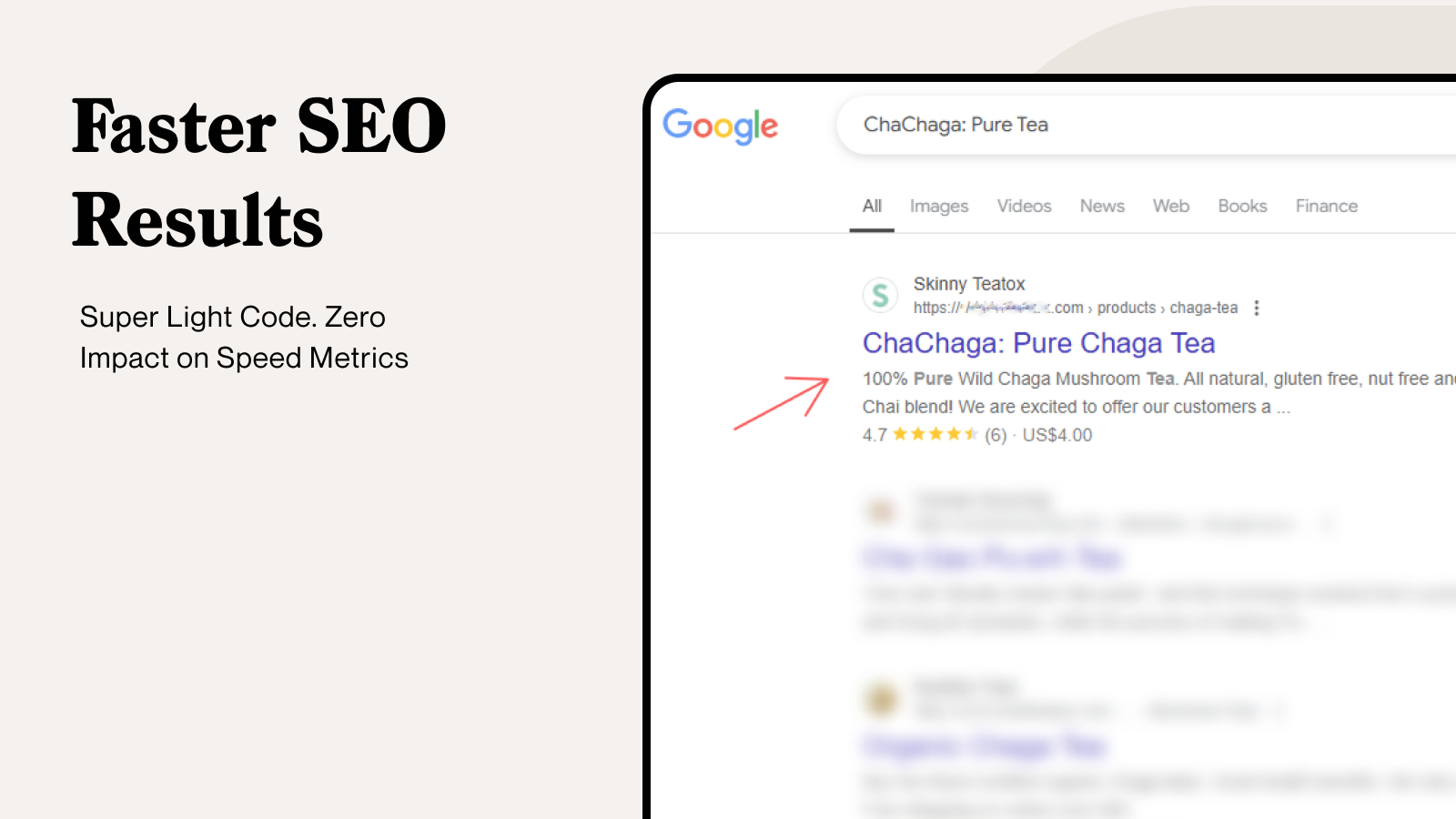 faster seo results