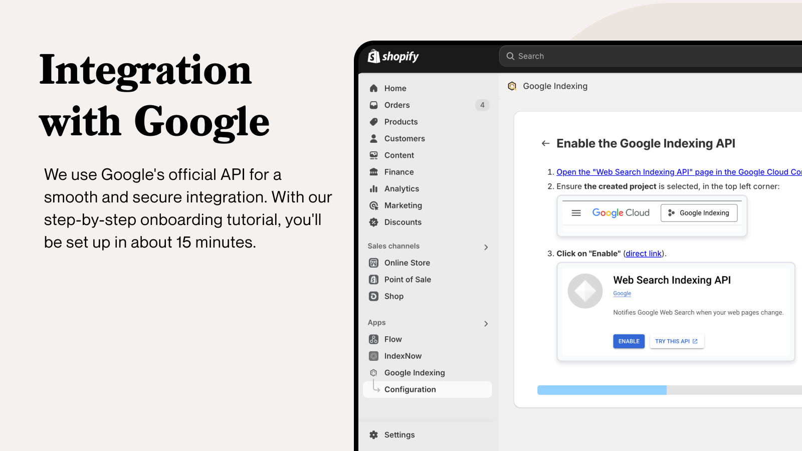 integration with google