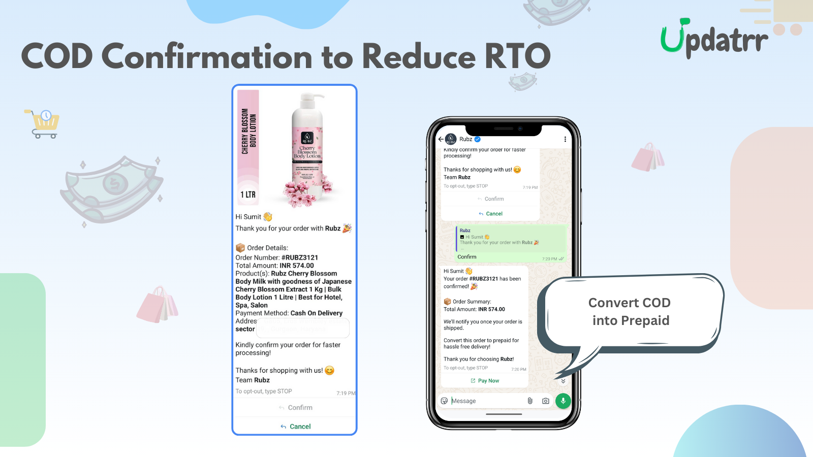 WhatsApp COD Confirmation