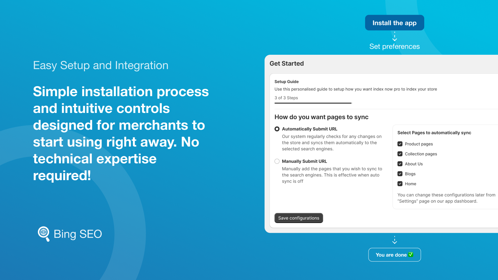 Easy Setup and Integration