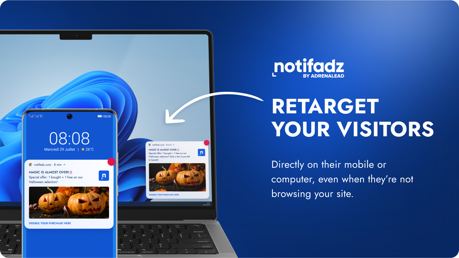 Retarget your visitors