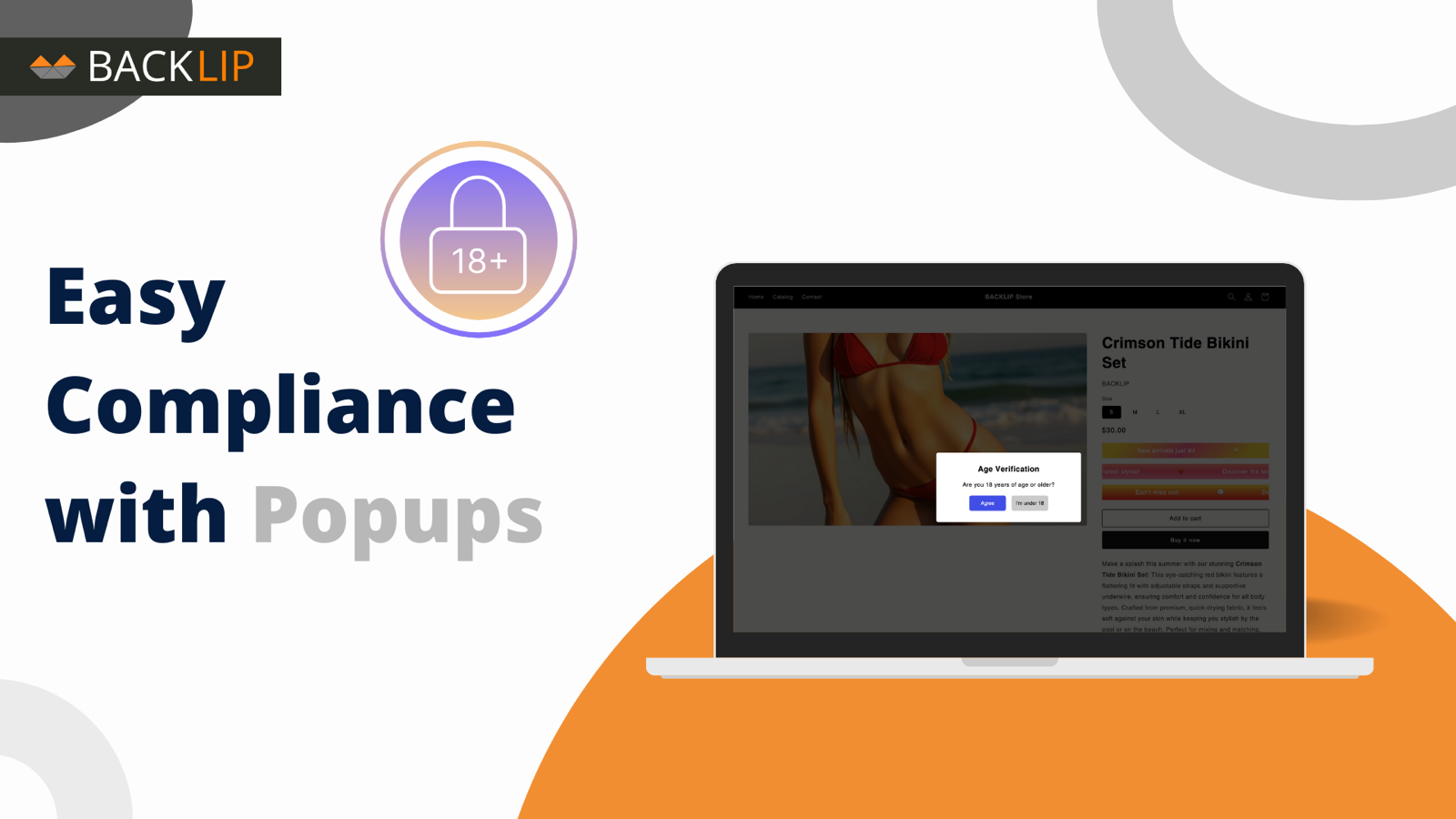 BL Age Verification : Easy Compilance With Popups
