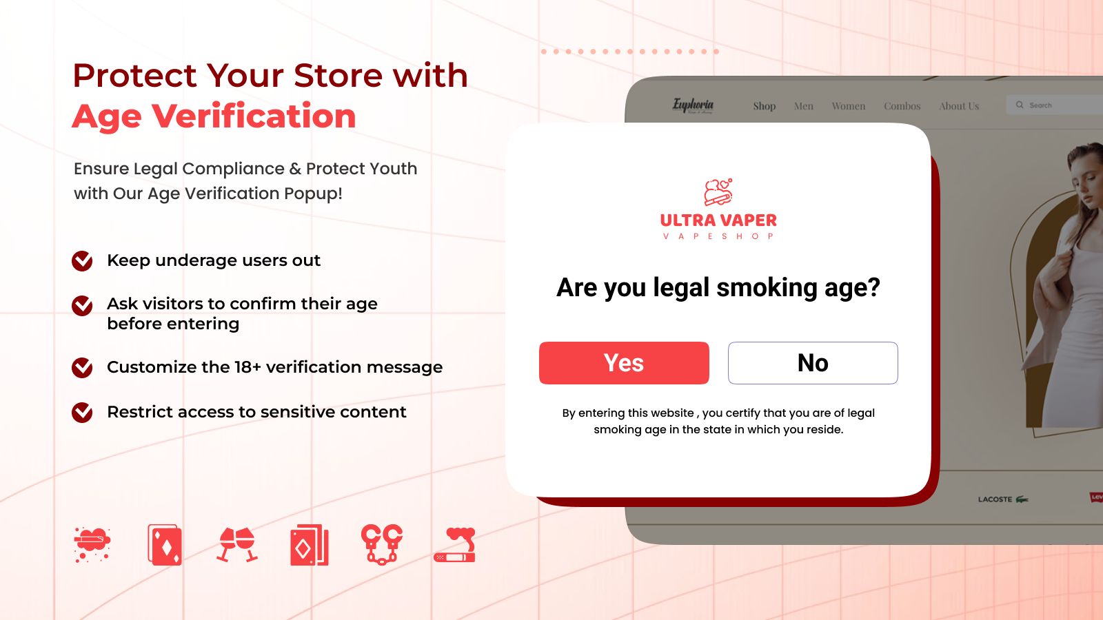 shopify age verification popup app