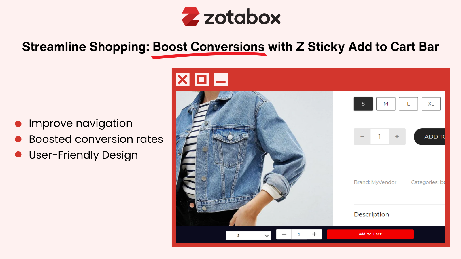 Streamline shopping w/ our Add to Cart Button and boost sales