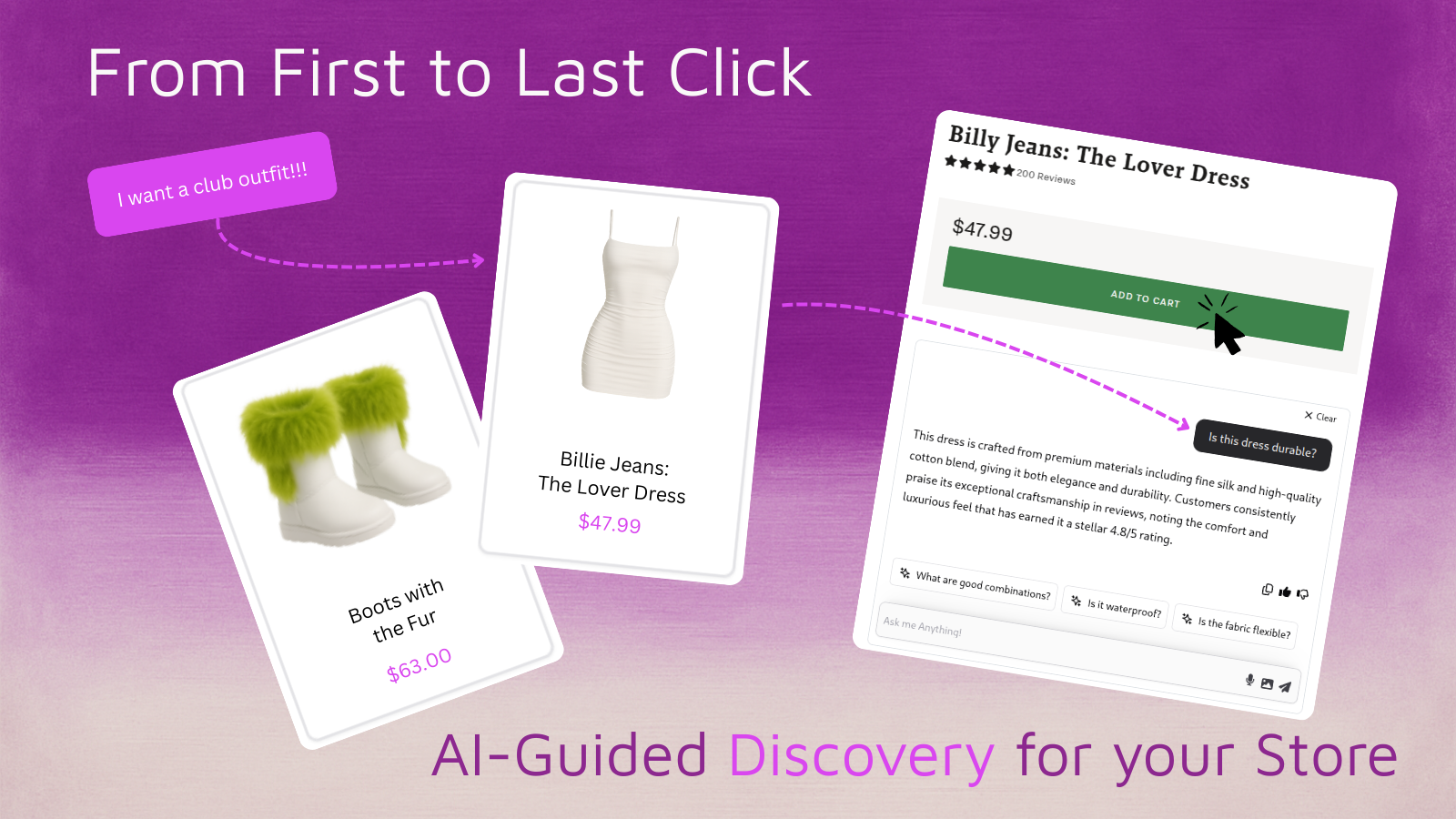 From first to last click, deploy AI every step along the way
