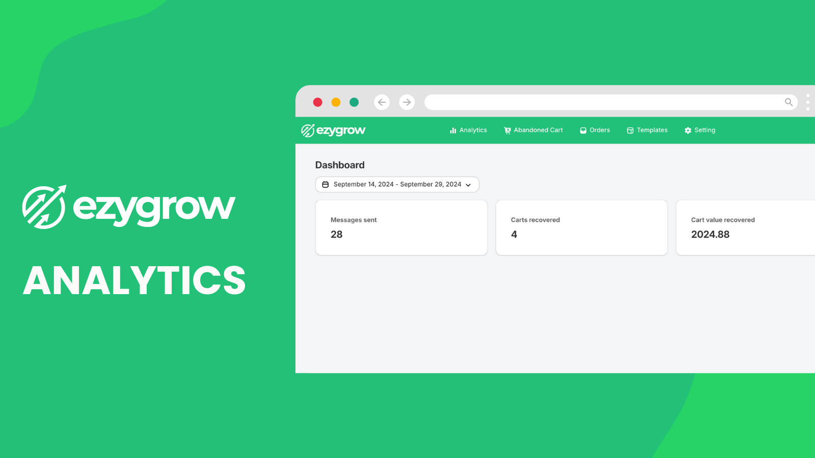 whatsapp abandoned cart recovery