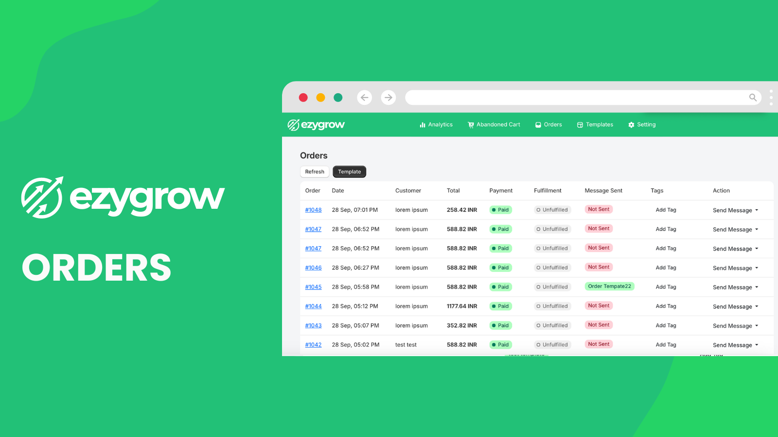 whatsapp order notification