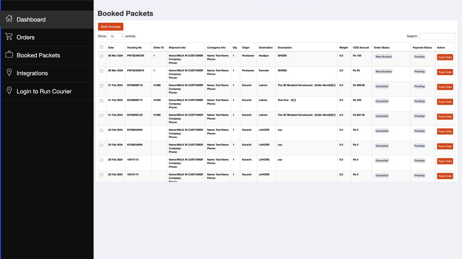 All the processed orders will be fulfilled by ShiftX Courier