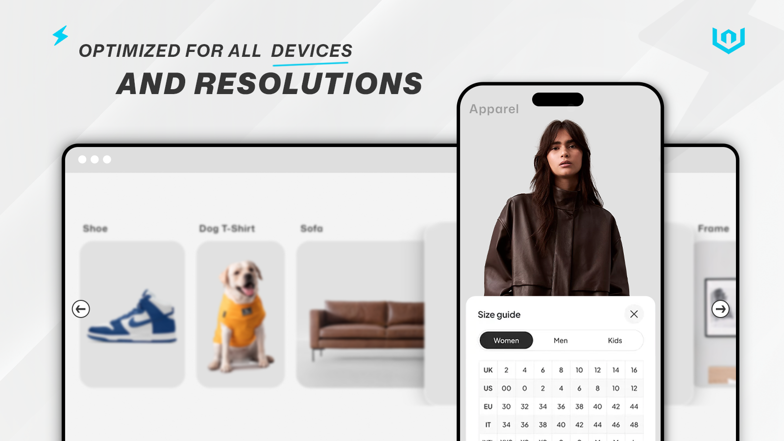 optimized for all devices and resolutions