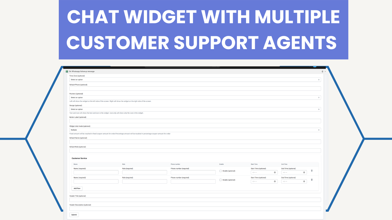 multiple customer support agents