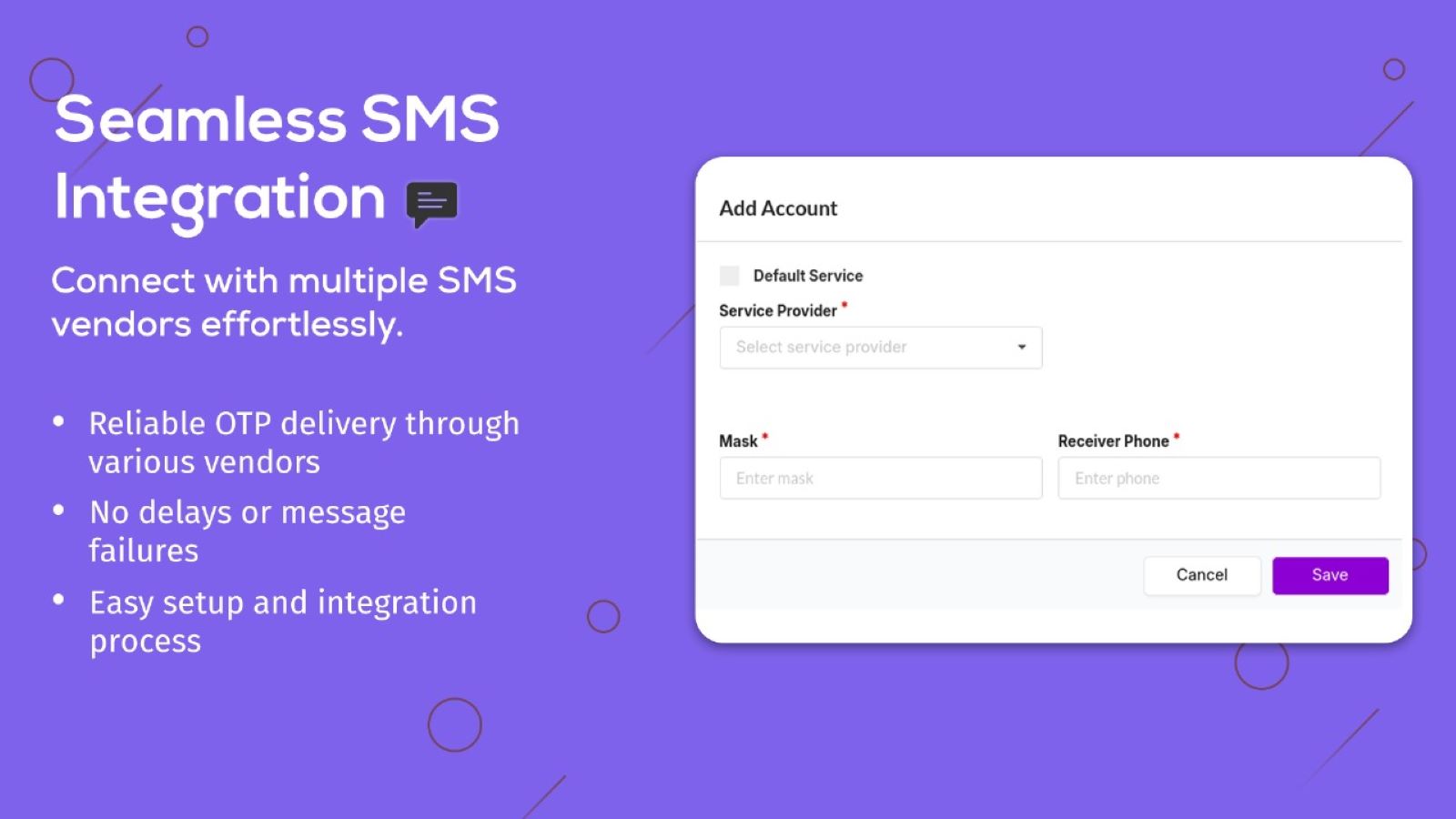 SMS integration